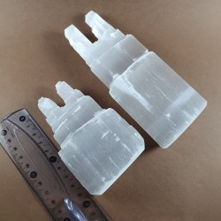 SELENITE MOUNTAIN / TWIN TOWER CRYSTAL - Reference: ST3