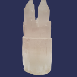 SELENITE DOUBLE ICEBERG LAMP - Reference: L2