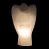 Selenite Angel Lamp - Reference: L10