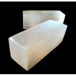 Polished Selenite Block / Rectangular Shape - Reference: H6