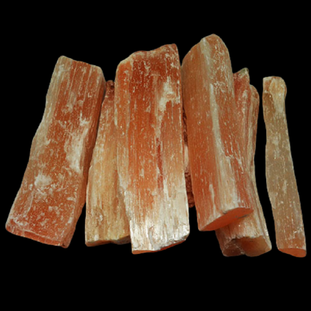 Rough Orange Selenite Sticks - Reference: S61