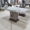 Fossil Marble Table - Reference: T4