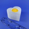 Selenite Heart Candle Holder - Reference: CH3