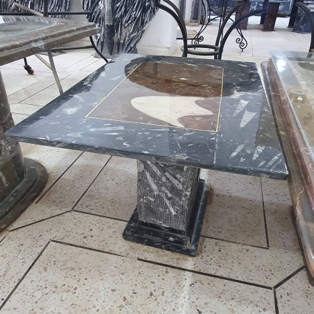 Fossil Marble Table - Reference: T12
