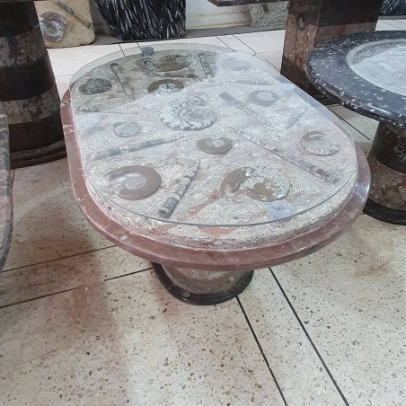Fossil Marble Table - Reference: T17