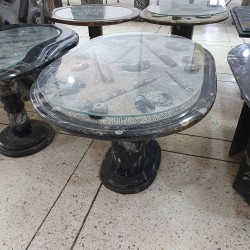 Fossil Marble Table - Reference: T21