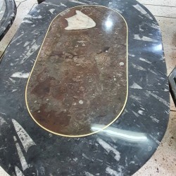 Fossil Marble Table - Reference: T22