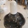 Fountain Fossil Mixed With Selenite - Reference: F3