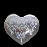 Selenite Puffy Hearts - Reference: S50