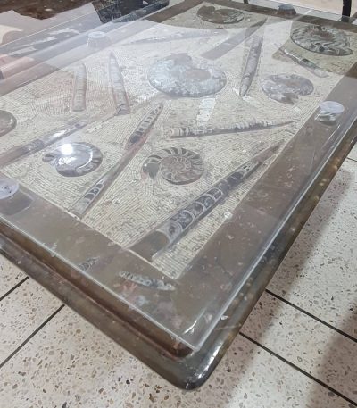 Erfoud Morocco Fossil Tables