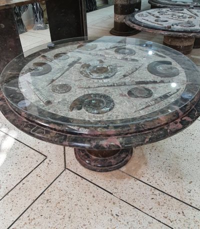 Fossil Stone Dining Table