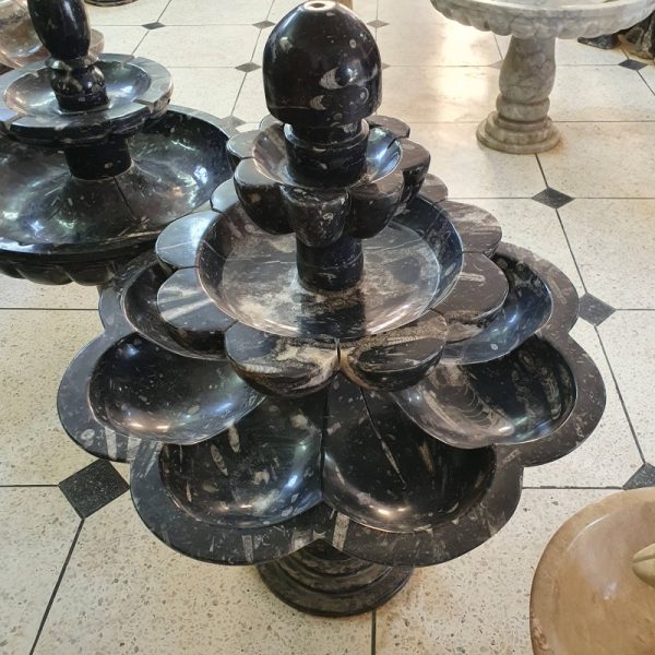 Fountain with Prehistoric Fossil