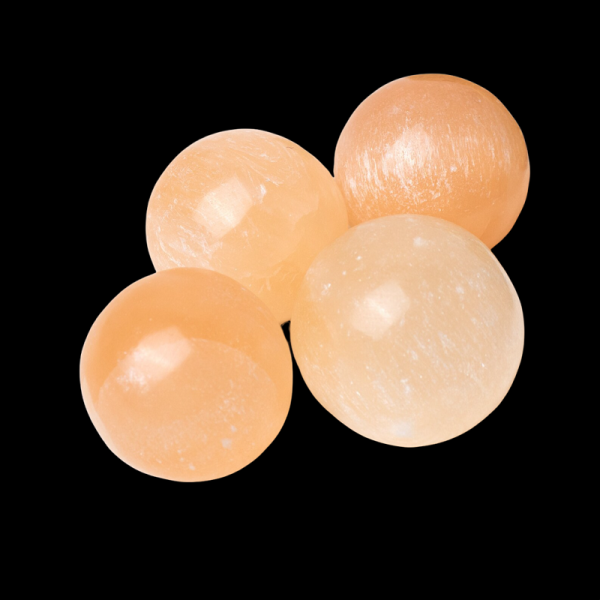 Orange Selenite Sphere