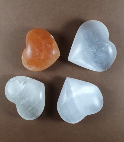 Heart Shaped Selenite