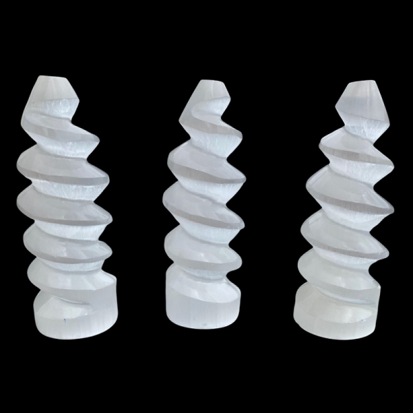 Selenite Spiral Tower