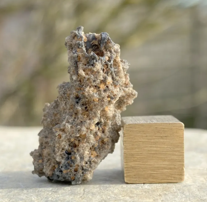 Fulgurite crystal